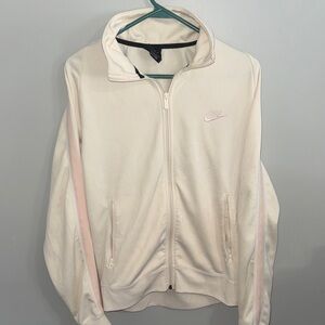 Nike Women's Cream zip up Jacket
